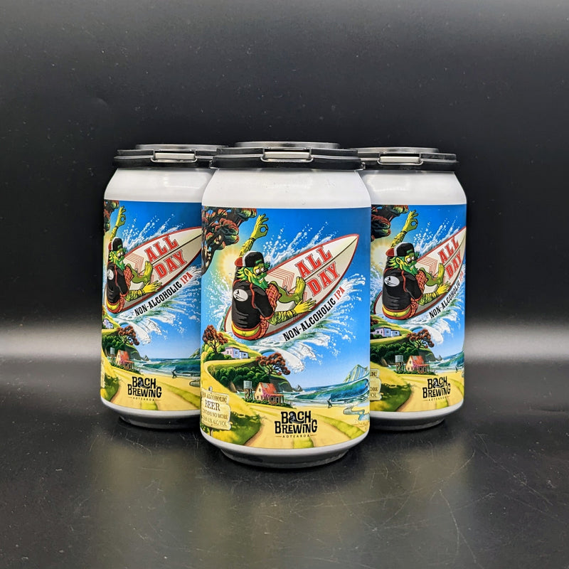 Bach All Day Alc Free IPA Can 4pk