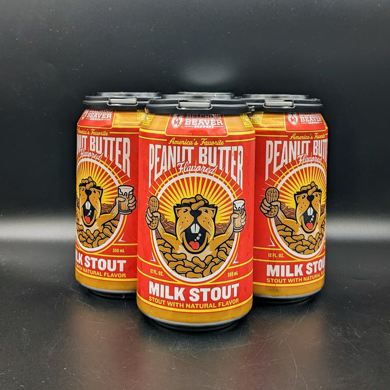 BELCHING BEAVER PEANUT BUTTER MILK STOUT 4PK