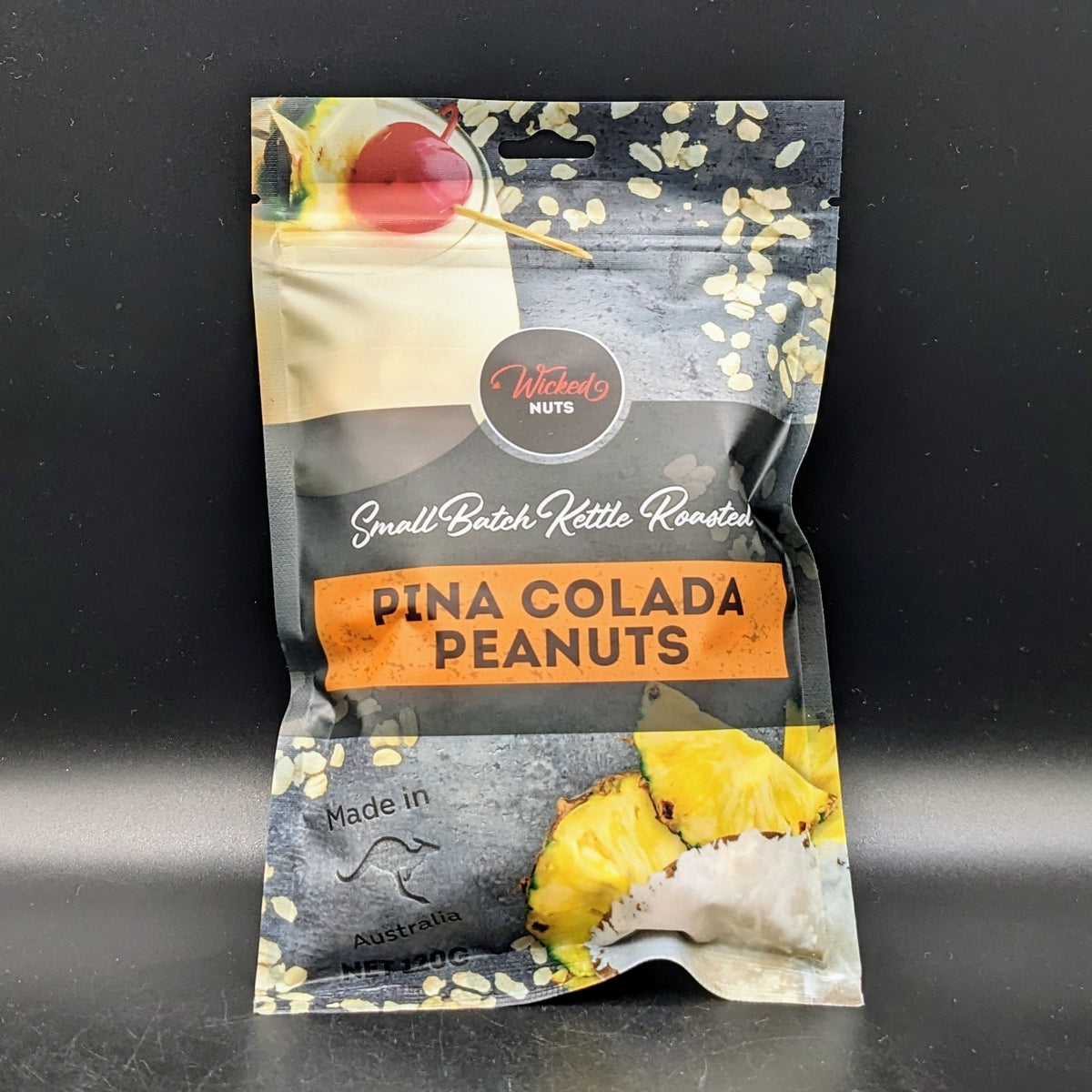 Wicked Nuts Pina Colada Peanuts 120g