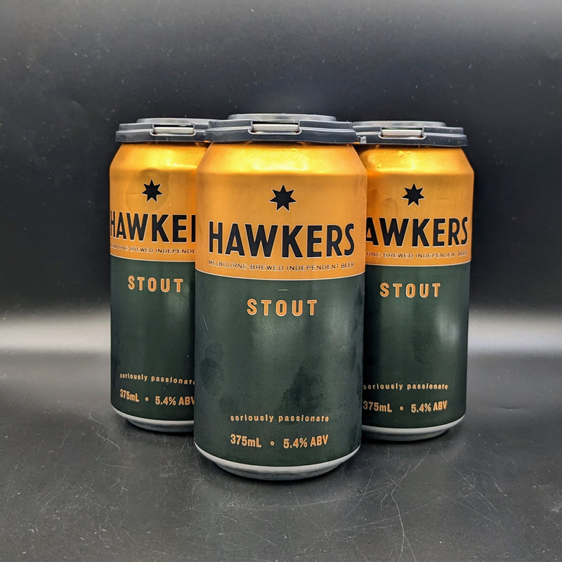 Hawkers Stout Can 4pk