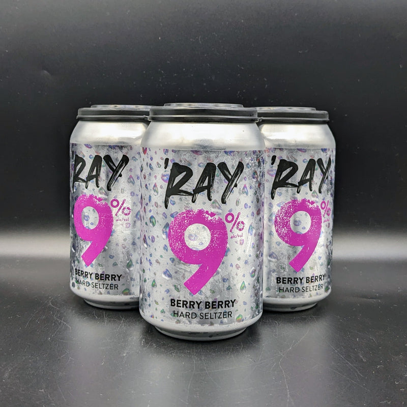 Ray 9 Berry Berry Hard Seltzer Can 4pk