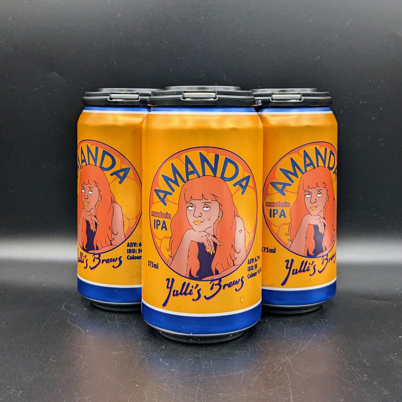 Yulli's Amanda Mandarin IPA Can 4pk