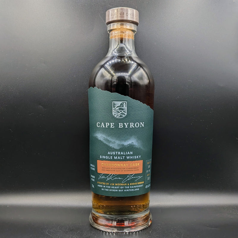 Cape Byron Chardonnay Cask Australian Single Malt Whisky 700ml
